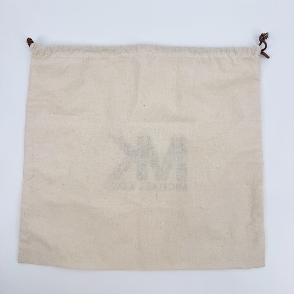 MK Michael Kors Cream Drawstring Dust Bag 14x16 - Picture 4 of 5